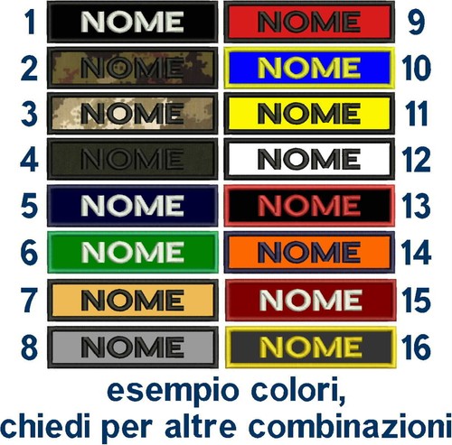 Patch nome x 3 toppa - [patch],