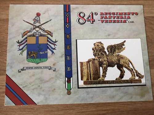 Cartolina reggimento - 84,