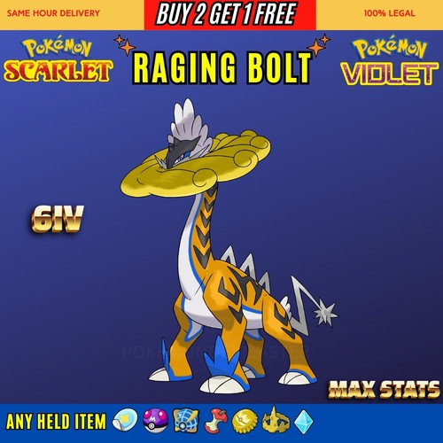Bolt infuriato 6iv - ⭐️,