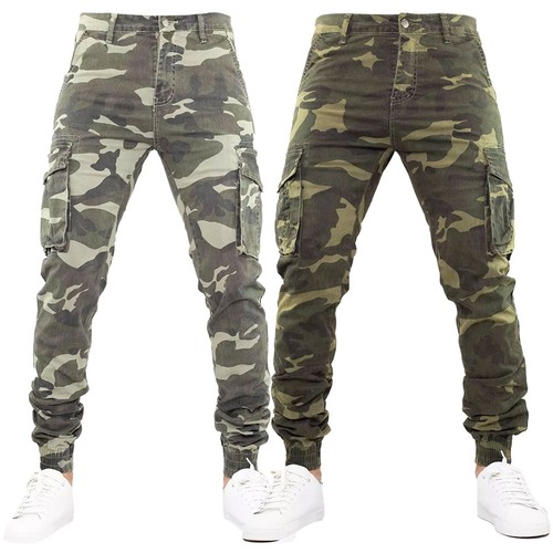 Pantaloni uomo cargo militari