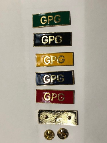 Distintivo sigla g - sigla, g.p.g