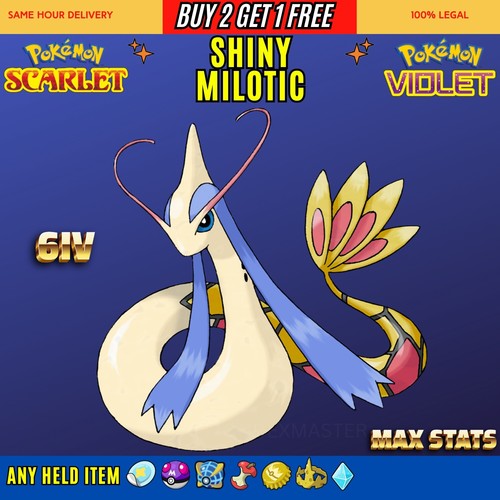 6iv shiny milotic pokemon - ✨6iv, milotic✨pokemon