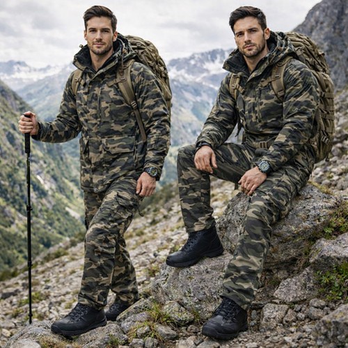 Pantaloni militari mimetici - pantaloni,