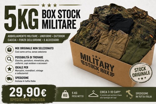 Box abbigliamento militare - box,