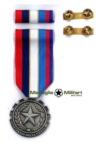 Medaglia nastrino veterano - nastrino,