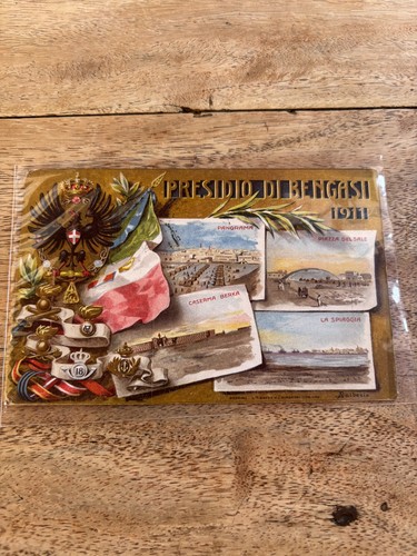 Cartolina militare 1911 - cartolina,