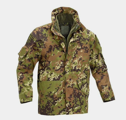 Parka giacca militare defcon - militare,