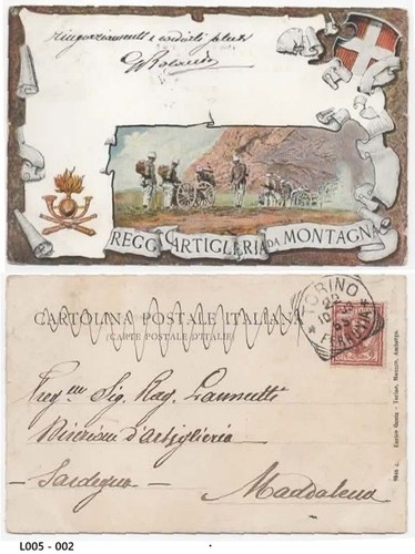 Rara cartolina illustrata - rara,