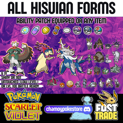 Tutte forme hisuian - ⚡, /